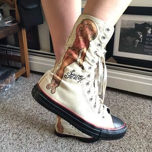 Sailor Jerry Hightop Converse sneakers